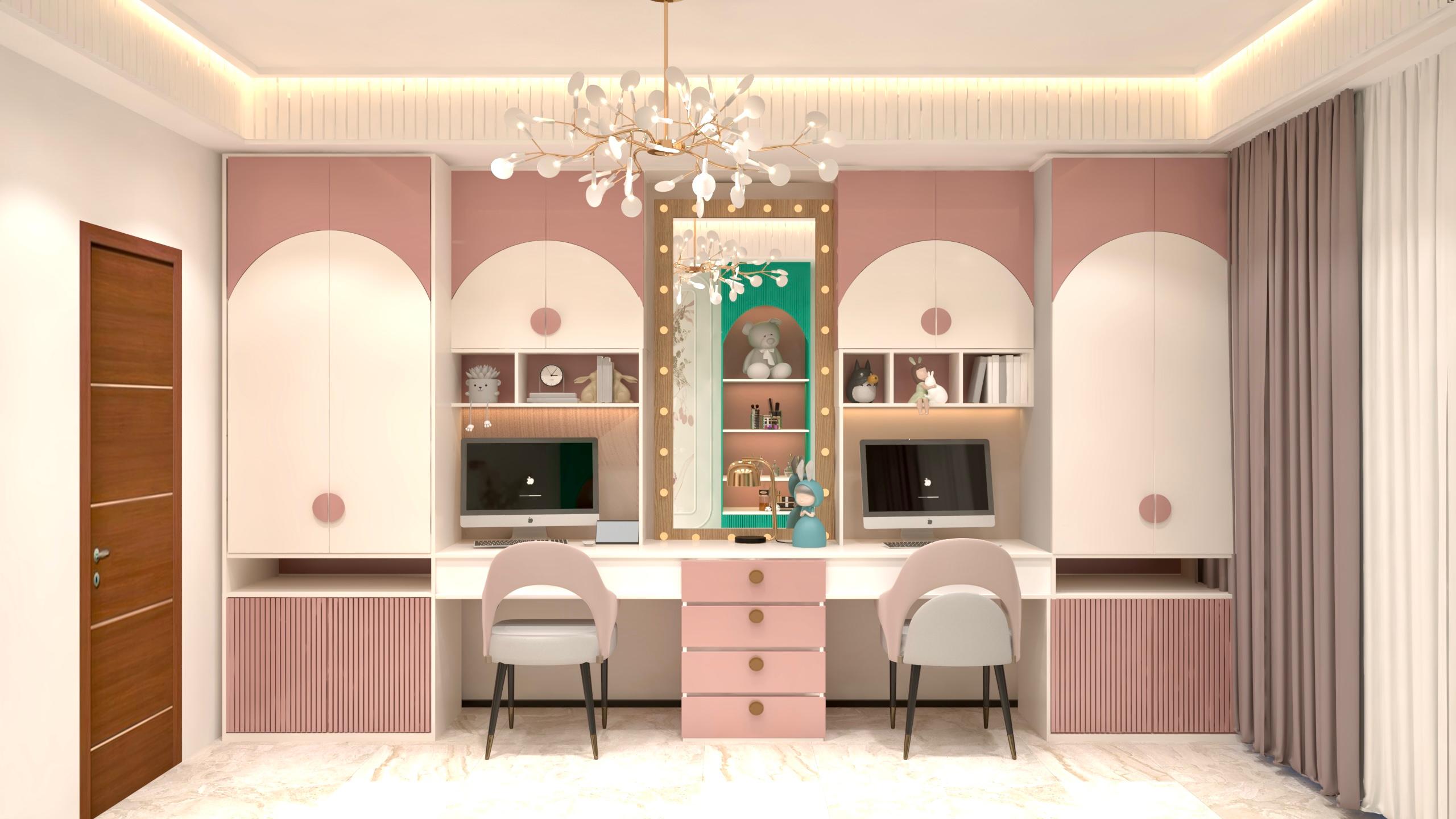 Kids room interior