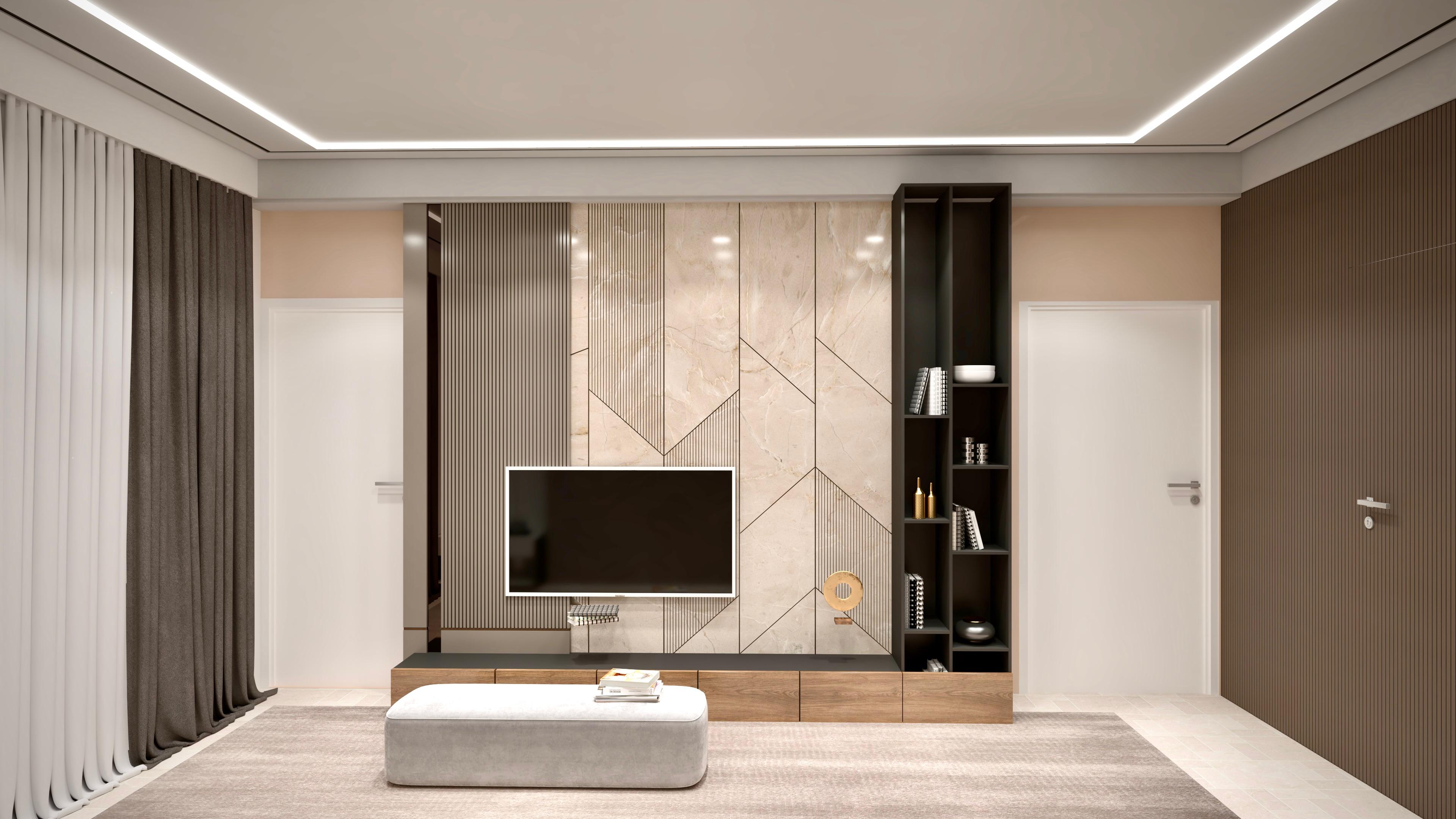 Master bedroom interior